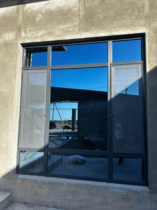 Тёплый серия Алюминиевые витражи