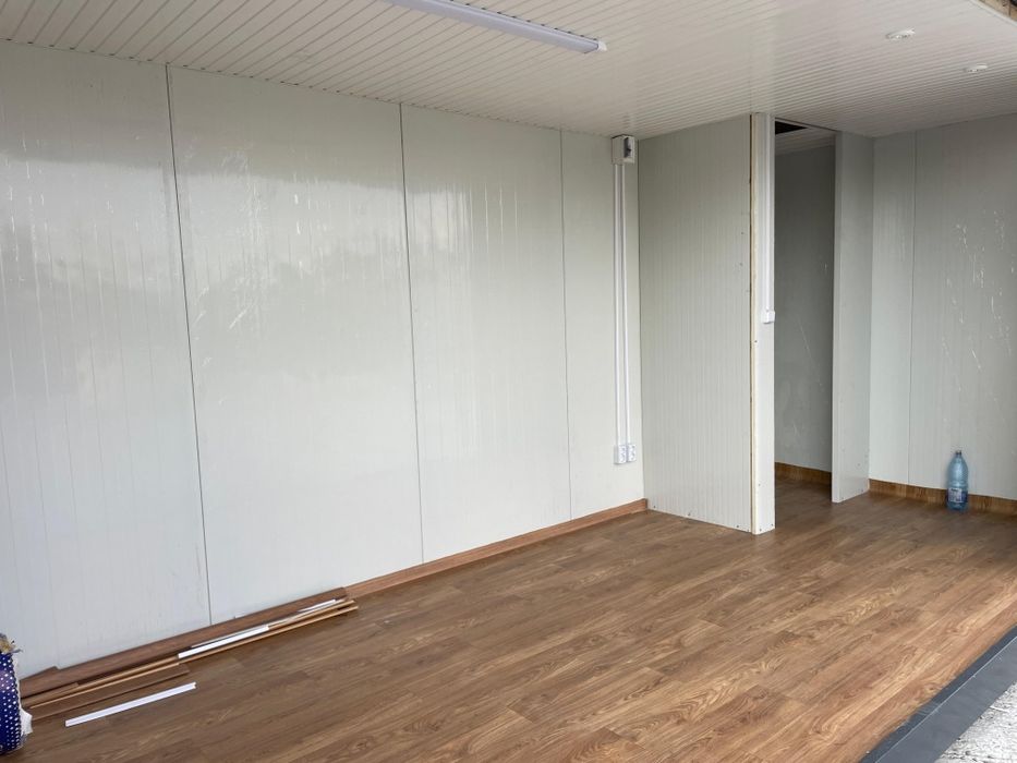 Container containere birou vitrina spațiu comercial showroom fast food