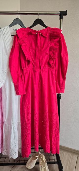 Платье zara фуксия