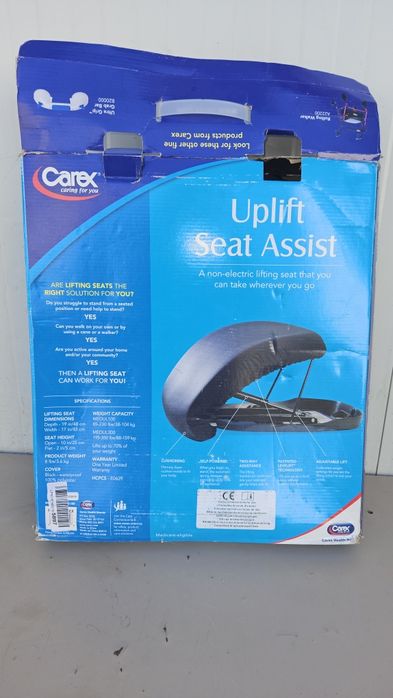 Perna portabilă cu ridicare pentru scaun