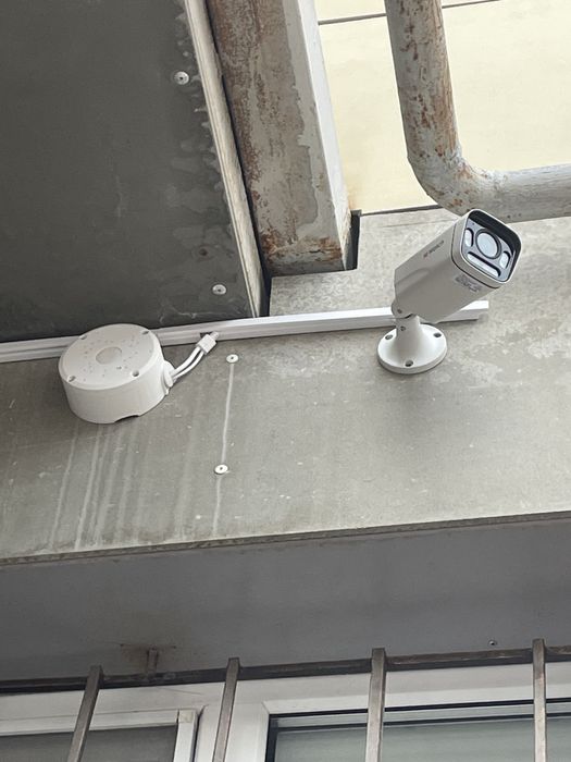 Установка камеры видеонаблюдения