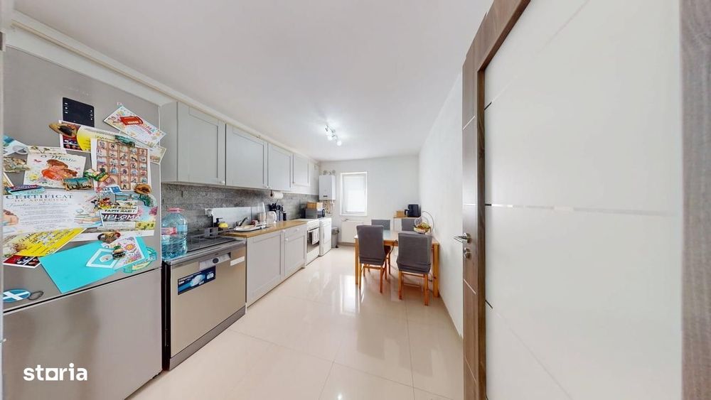 Apartament 3 camere spatios, mobilat, etaj 1 - Selimbar