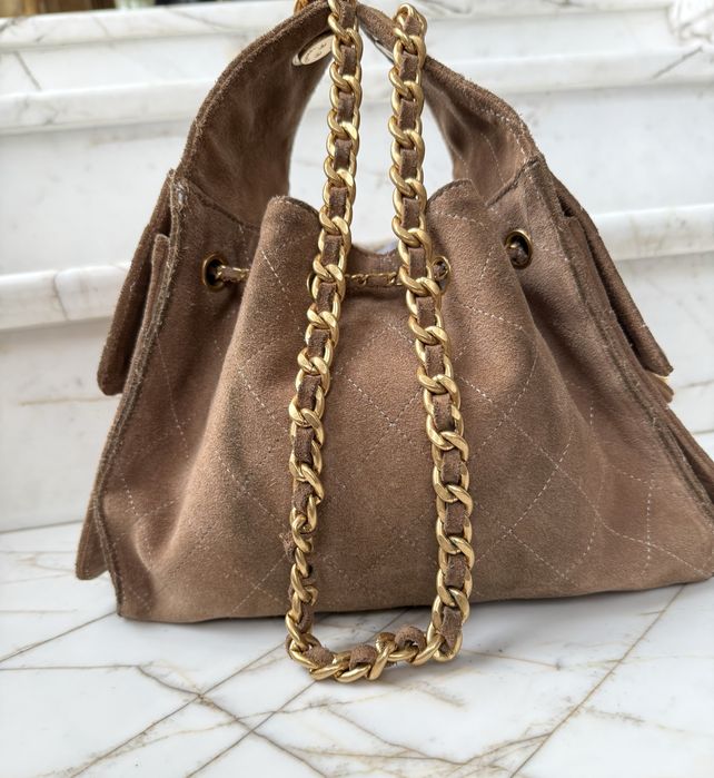 Дамска чанта Chanel 25 от телешка кожа промо цена