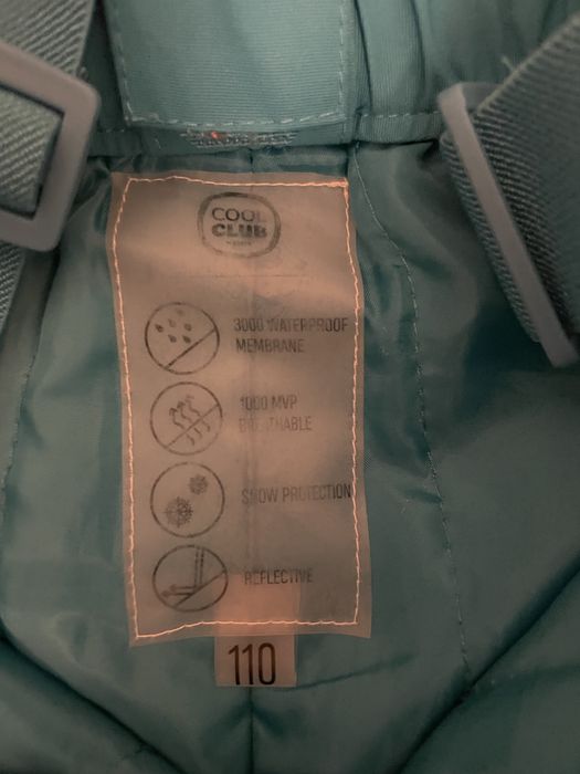 Pantaloni schi bleu SMYK, marimea 110