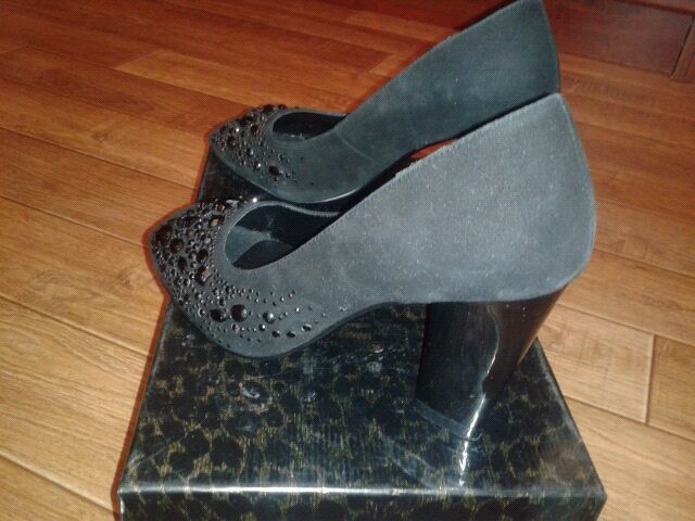 туфли, черного цвета