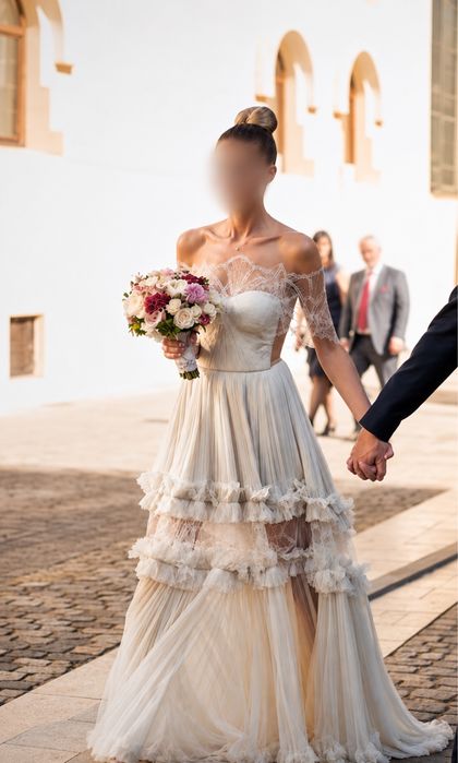 Rochie de mireasă Maria Lucia Hohan – mătase naturală – S/34