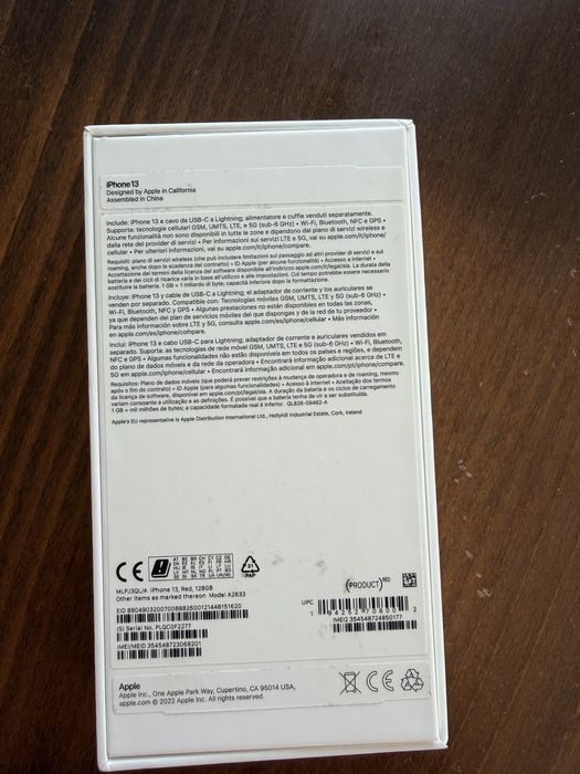 iPhone 13 red , 128GB