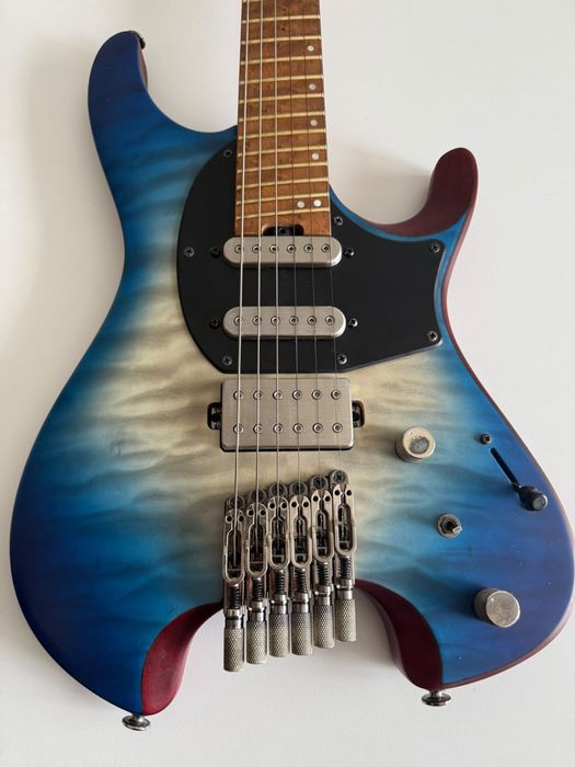 Ibanez QX54QM-BSM – Blue Sphere Burst Matte – impecabilă, aproape nefolosită