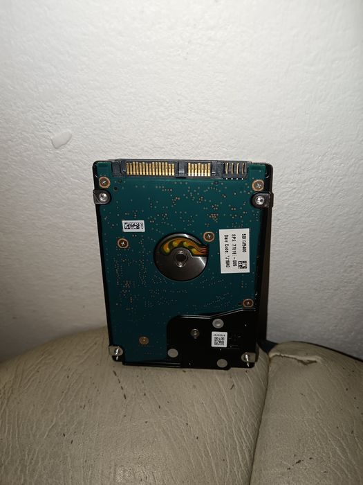 HDD laptop Toshiba 500GB 2.5" SATA – pornește, face zgomot