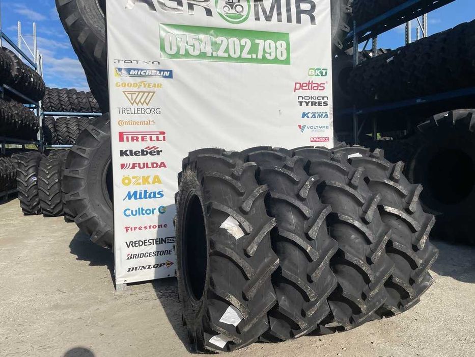 13.6-24 cu 8 pliuri cauciucuri noi pentru tractor fata marca CEAT