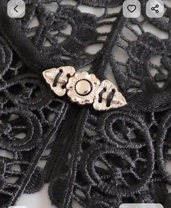 Воротничок ажурный