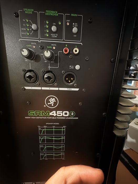 Mackie SRM450 V3 активна тонколона 1000W