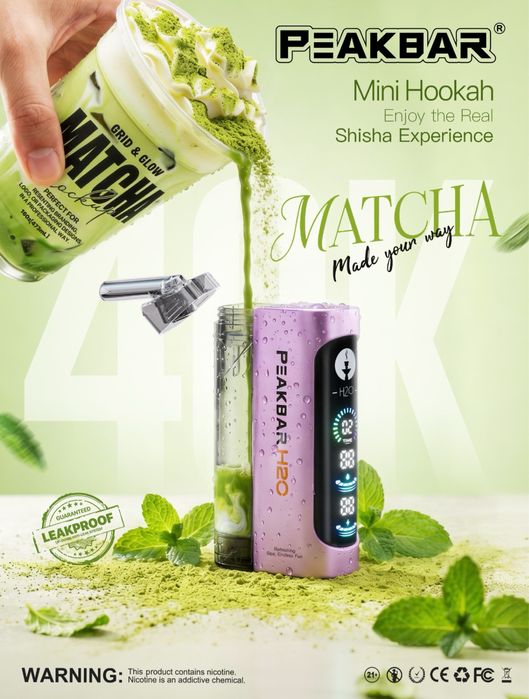 Narghilea peakbar H2O model nou