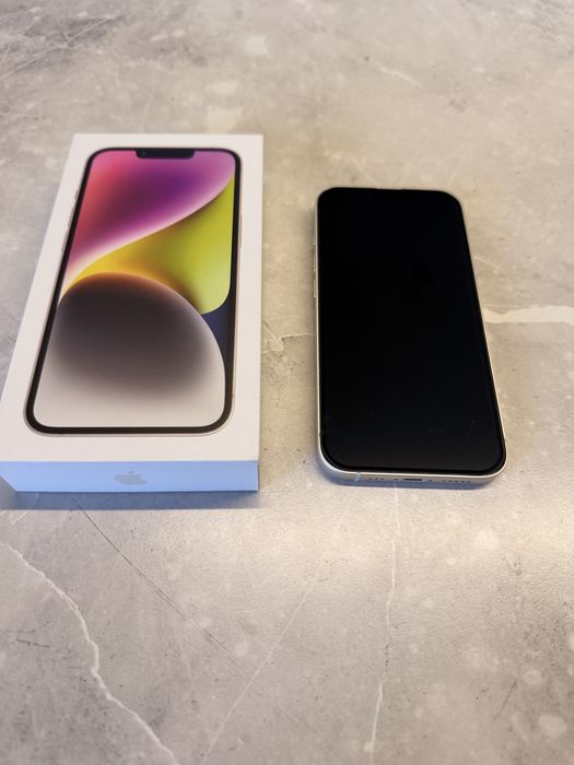 Iphone 14 бял 128gb