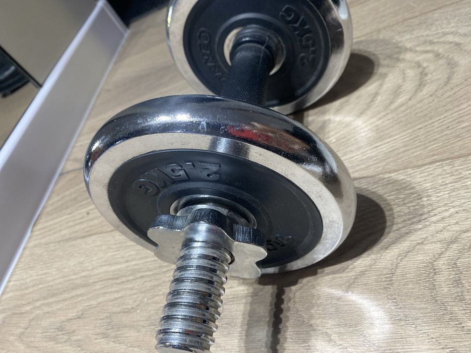 Гантели разборные