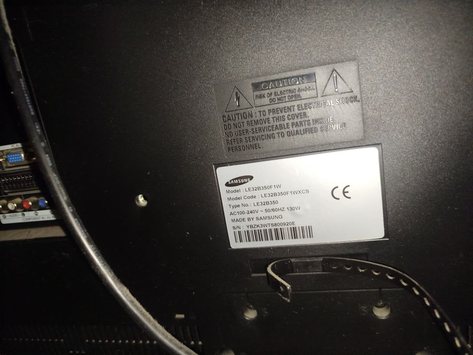 Продам телевизор Samsung LE32B350F1W. Б/у