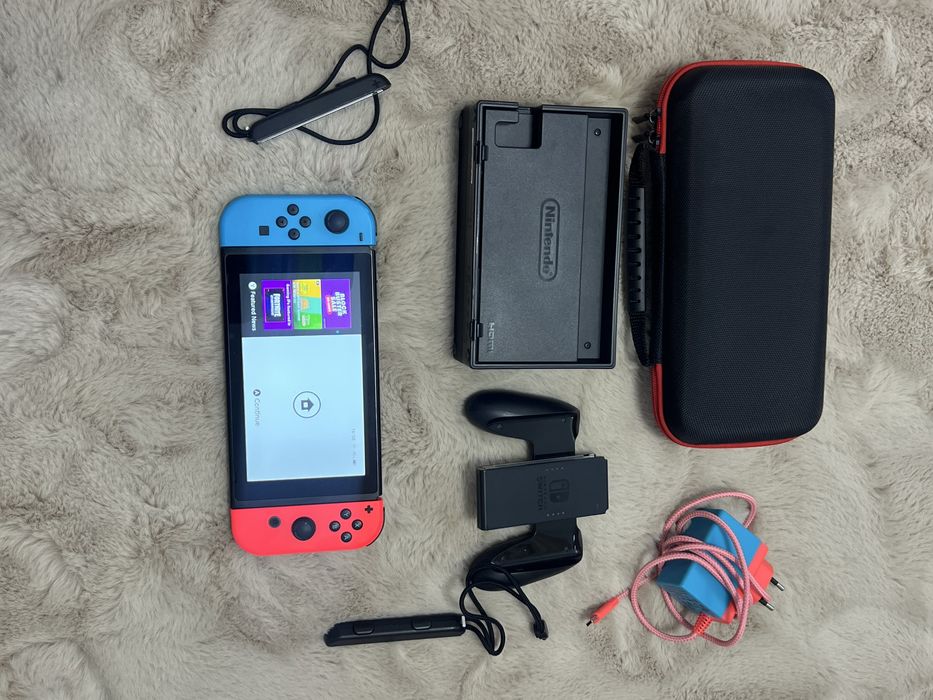 Nintendo switch cu Mario Kart 8