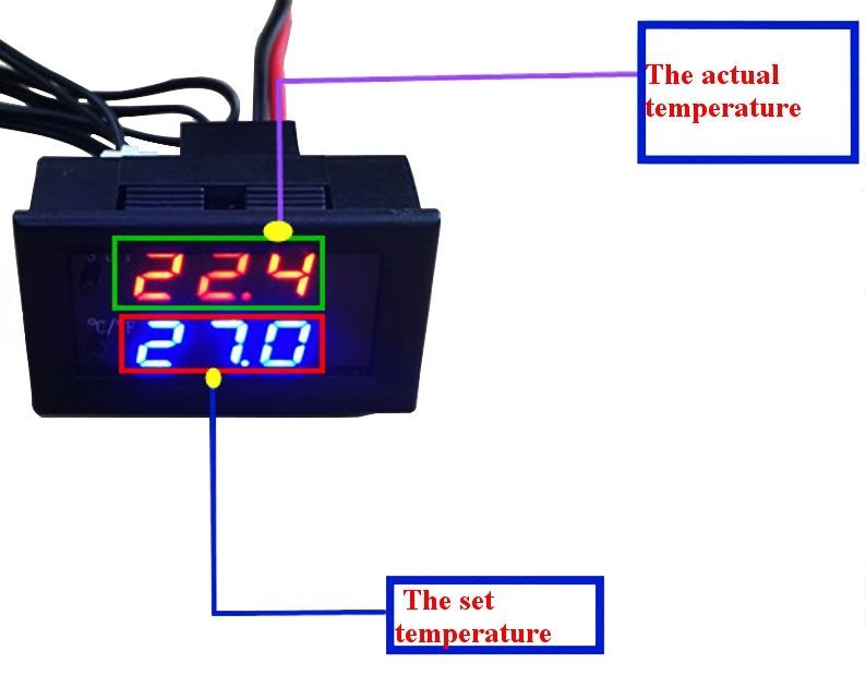 Termostat digital, termoregulator -50/+110 12V sau 220V Nou!