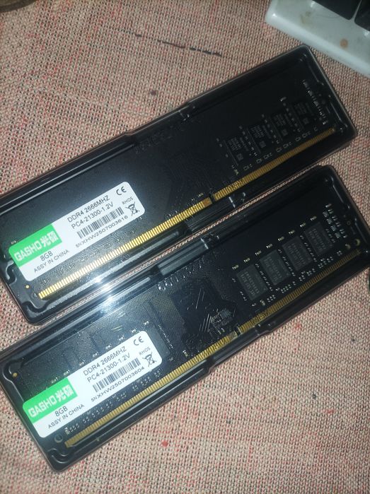 Оперативная память DDR4 16GB (2x8) 2666MHz новая, в упаковке