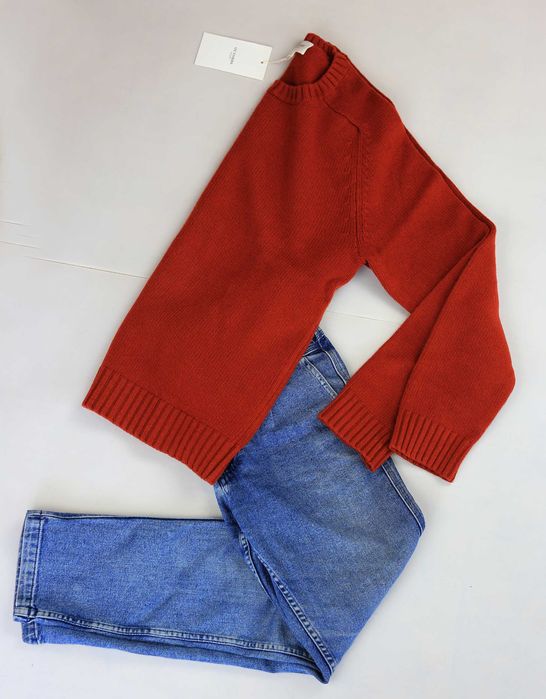 Чисто нова разкошна вълнена блуза на френската марка October/Sezane.