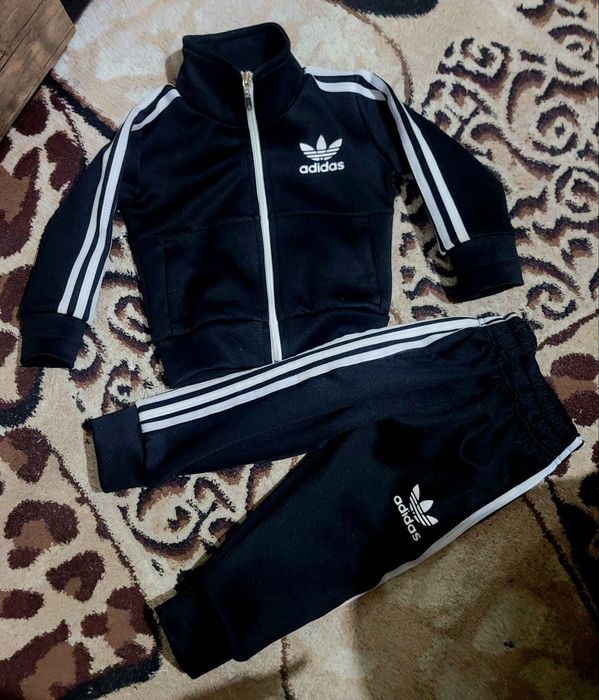 Новый Шикарная децкая двойка Adidas качество супер