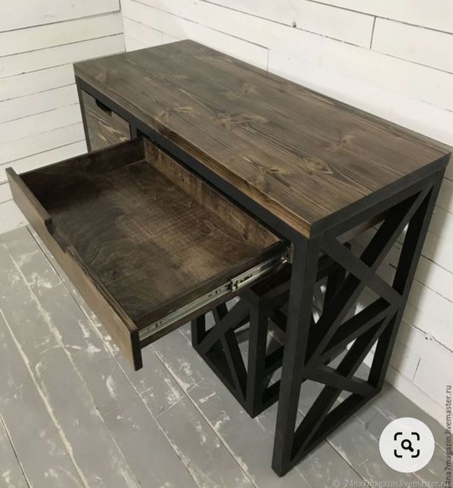 Loft mebel dlya ofisa parta stol kamot i drugiye