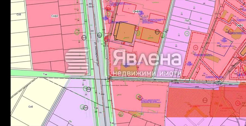 Продава се Парцел в София, Център - 7561 кв.м за 51 €/кв.м - Снимка #2