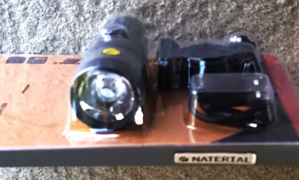 Lumina frontala (far) bicicleta Biltema Yosemite, USB