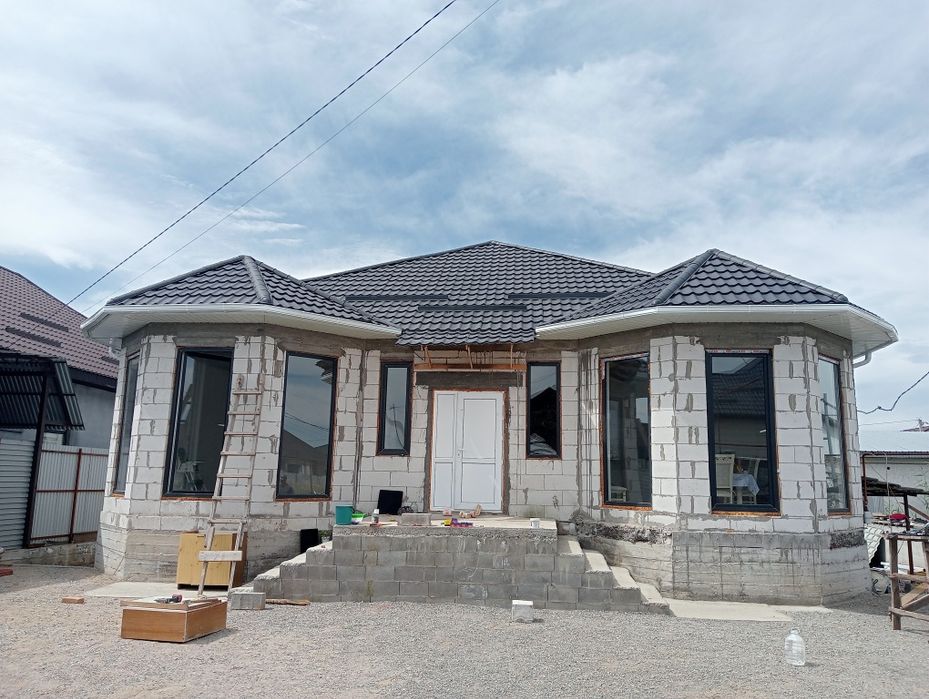 Узбек бригада кладка крыша