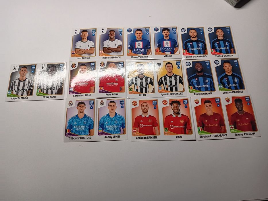 Stikere PANINI de fotbal