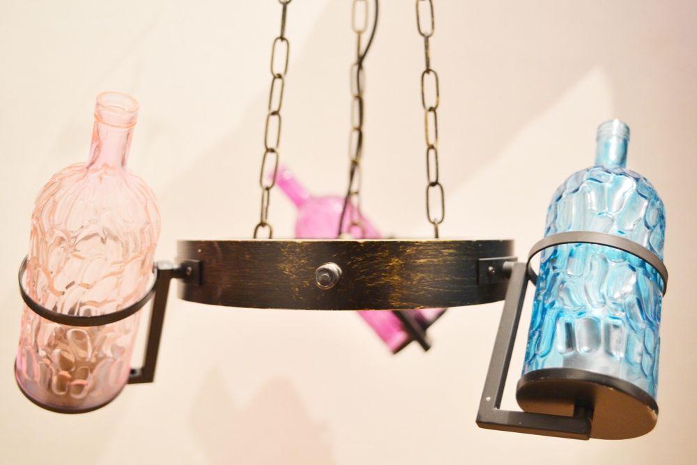 Люстра IRIADA E14*5*60W бронза, новая