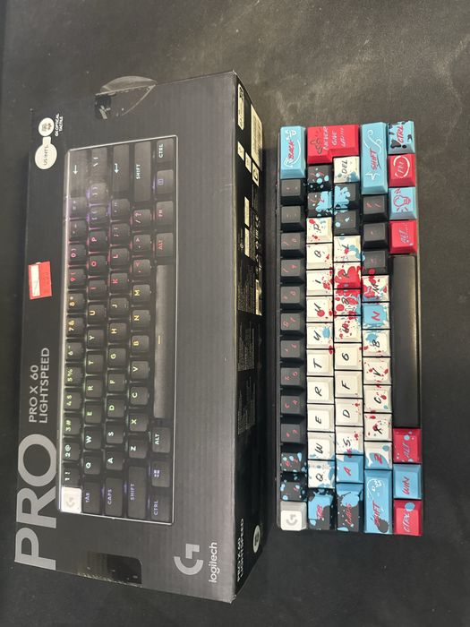 Logitech g pro x 60 + custom keycaps