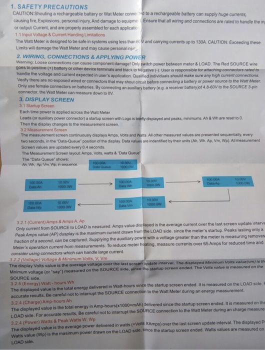 Panou Măsura 150A Power Meter Ampher Analyzer Ampermetru Panou Solar