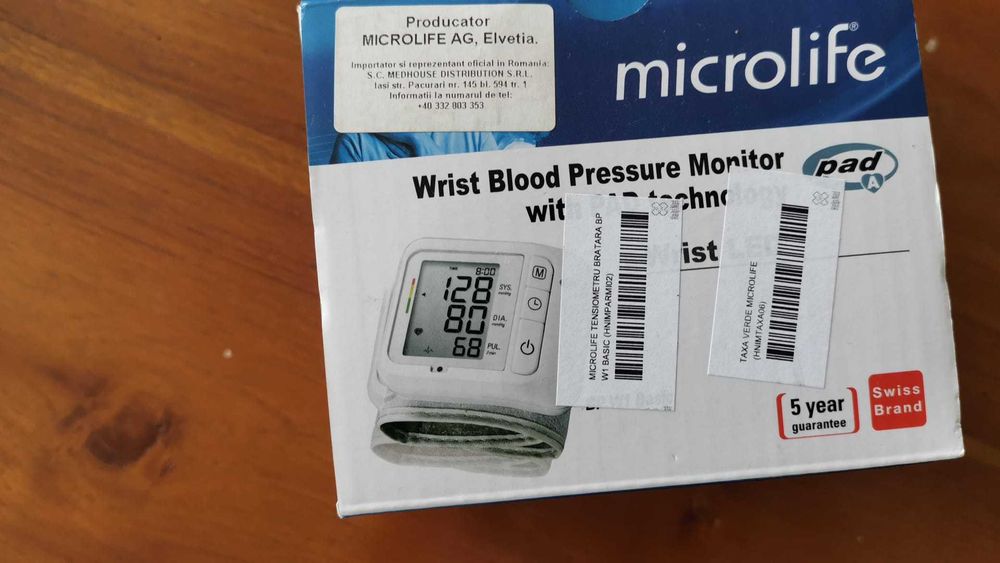 tensiometru  digital ca nou Microlife