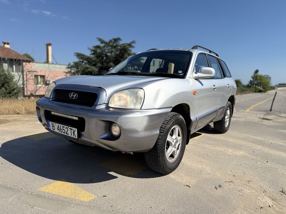 Hyundai Santa Fe 2. 0 CRTD Десен Волан 4х4  Обслужен  Работещ Климатик Редовен