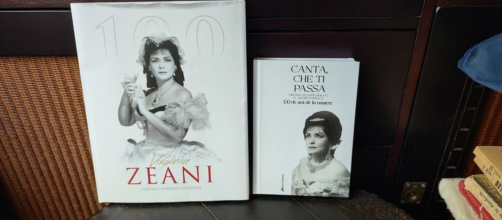 Virginia Zeani prestigioasă solistă de operă, 2 cărți de excepție, noi