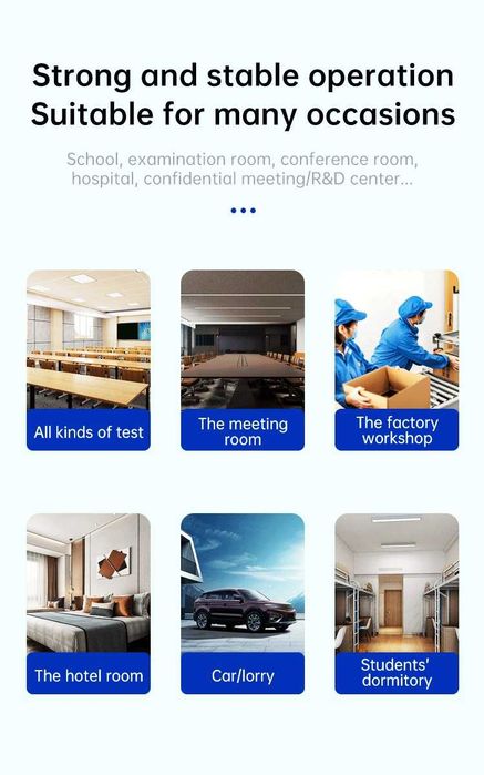 10х16.5см GPS Заглушител Сателит Авто Навигация GSM WiFi 4G 5G Тракери