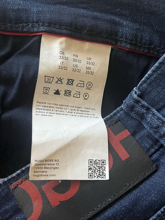 HUGO Hugo Boss : Knit Denim - размер 33 Slim / Оригинал