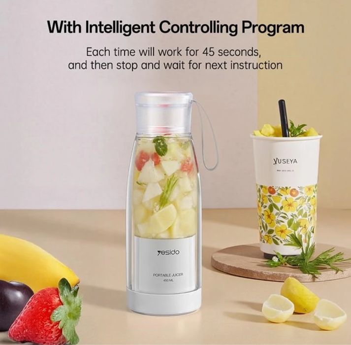 Блендер Yesido EC17 – свежие соки и смузи везде!