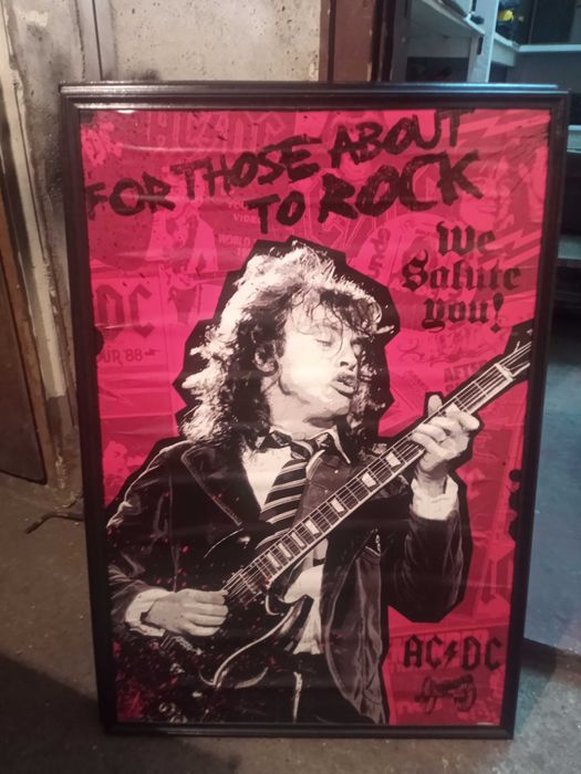 Рамкирани Плакати AC/DC.