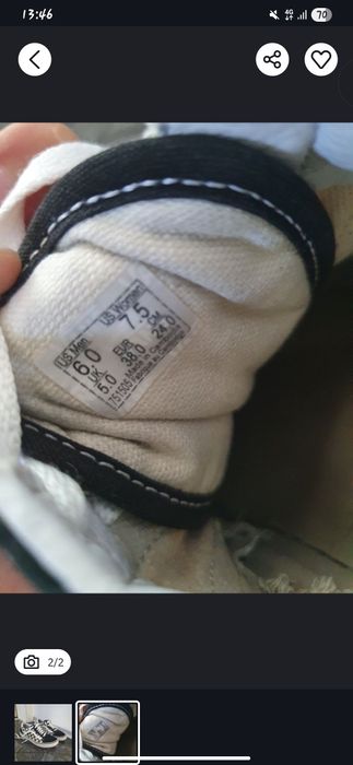Vans Checkered 38 номер