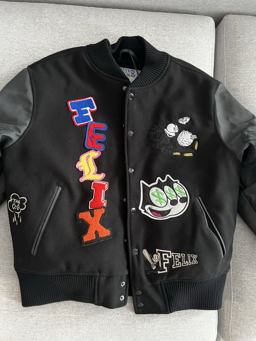 Бомбер Felix Cat Varsity Jacket