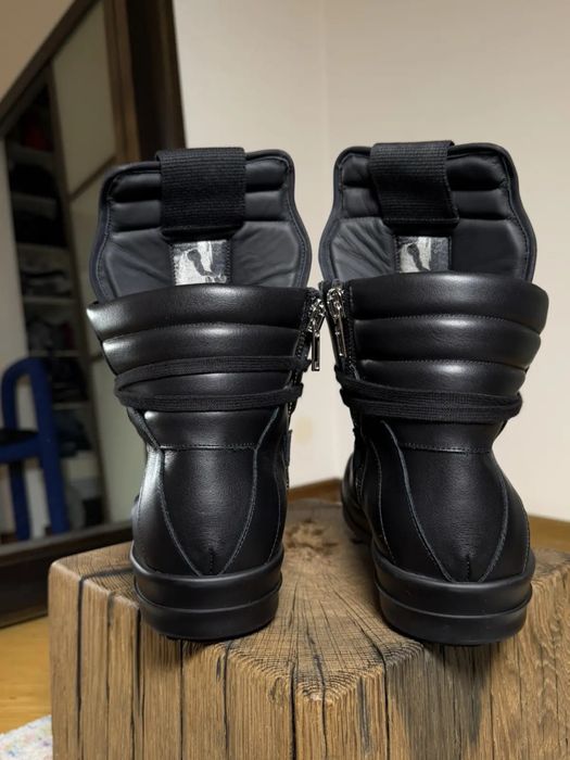 rick owens geobasket black