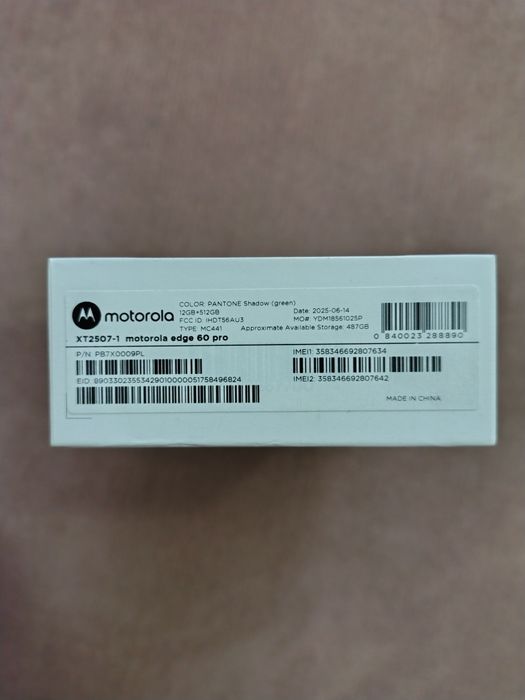 Motorola edge 60 pro 512 GB