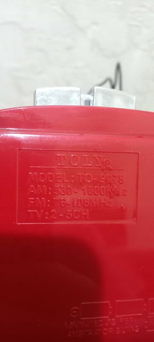 Кассетный мини радио TOLY