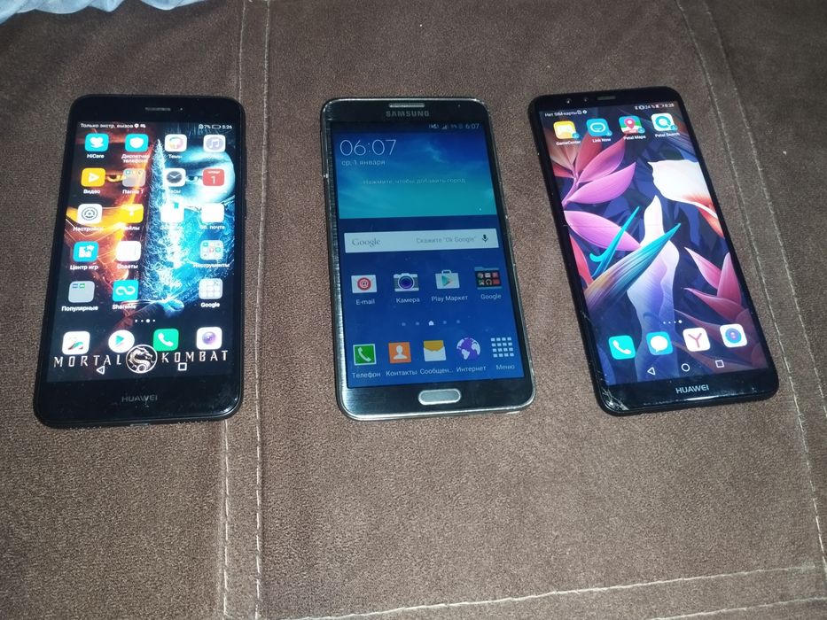 Продаю телефоны Samsung Huawei