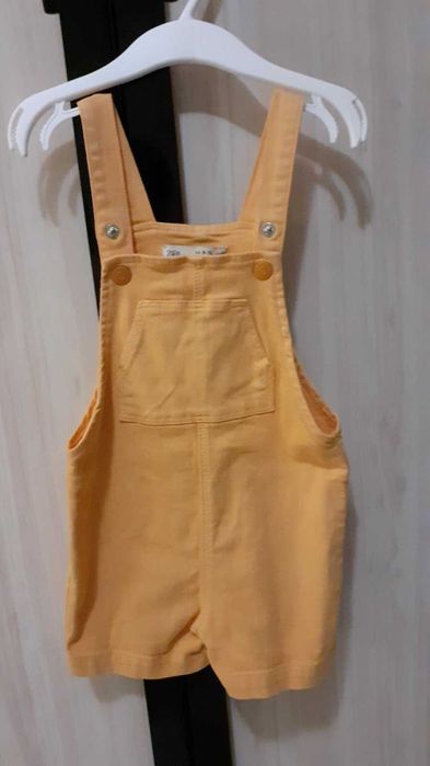 Детско жълто гащеризонче Зара 80-86см