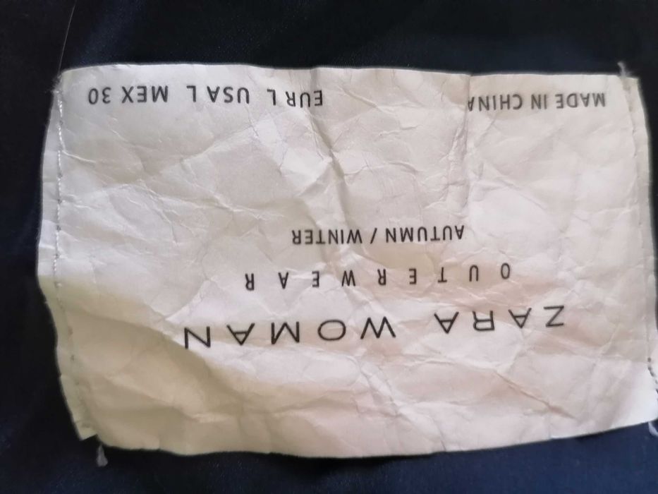 Тъмно синьо яке ЗАРА