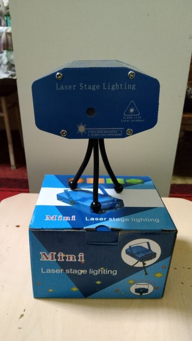 Продаётся Мини лазерная светомузыка. Model YL-09. Новая