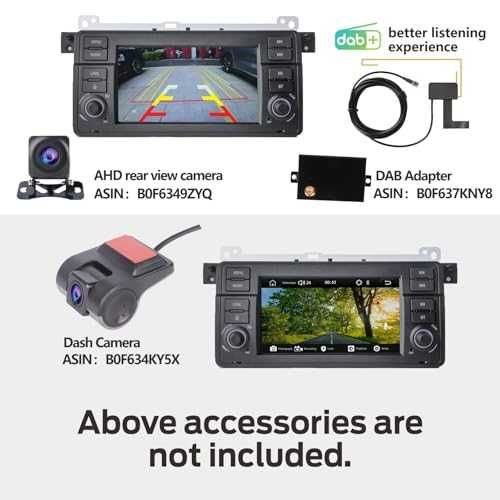 Автомултимедия MAVYULQEF BMW E46 Wireless CarPlay Android Auto